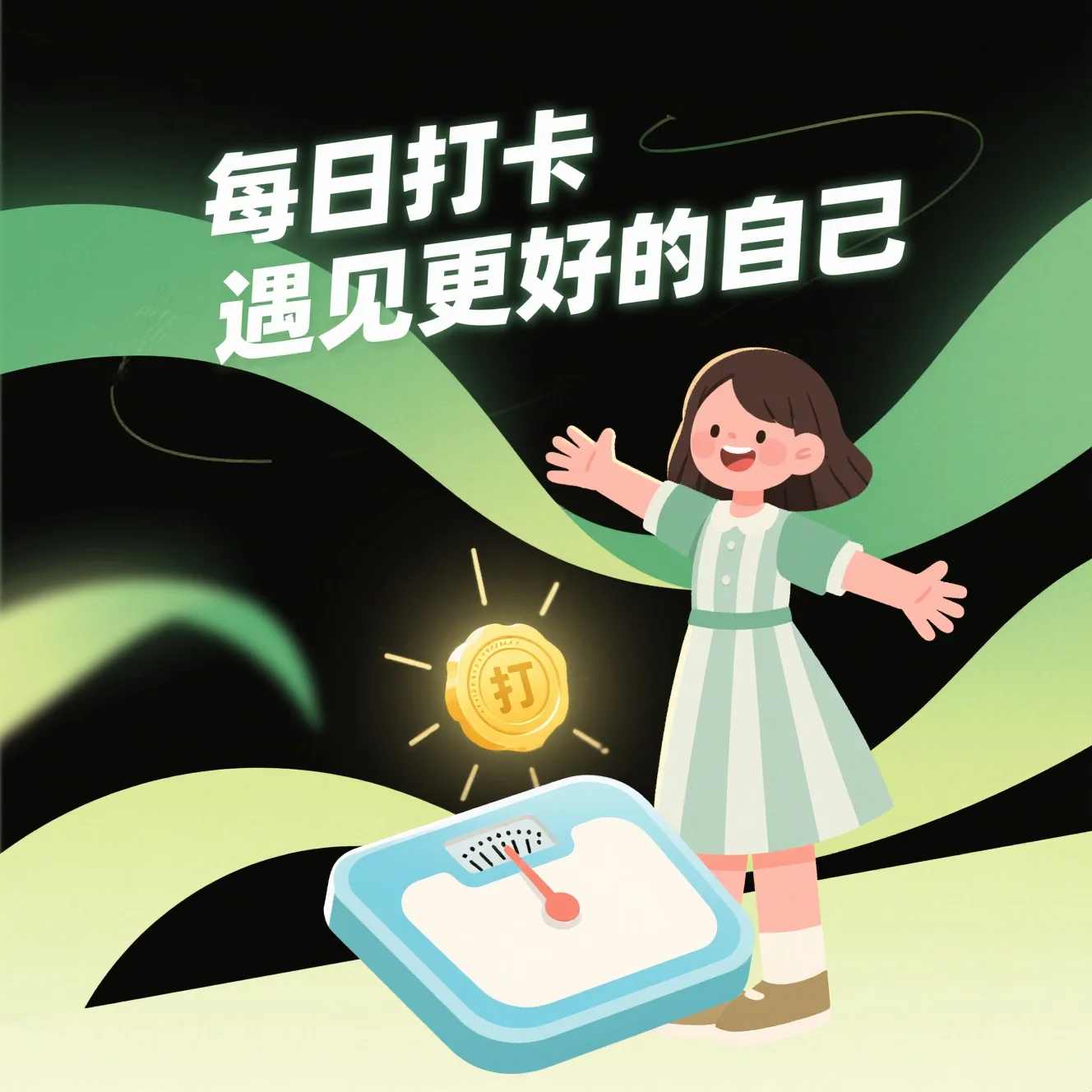 每日体重记录神器来啦 - 疯狂创意工具箱