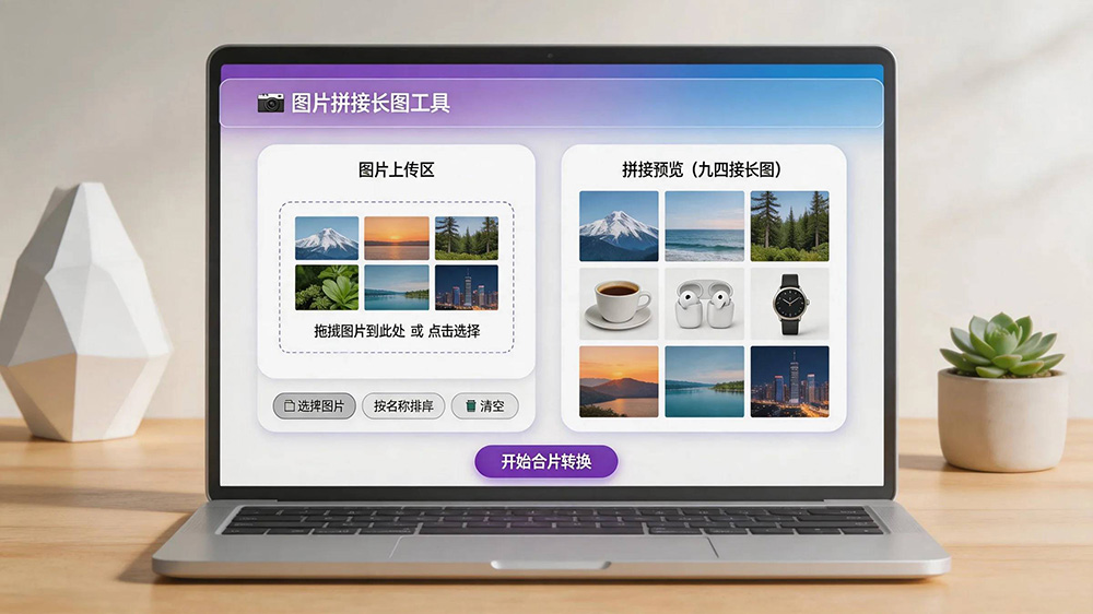 设计师私藏的在线拼图神器！统一单元格、批量处理、隐私安全，比PS快10倍